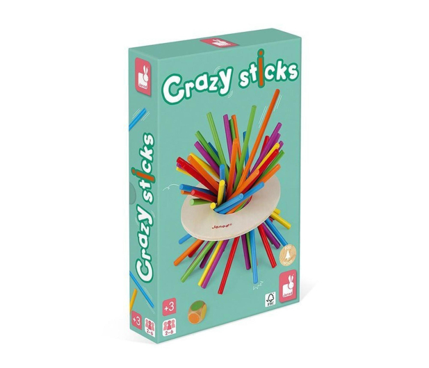 Janod Gra zręcznościowa Zwariowane patyczki - 1008711 - zdjęcie